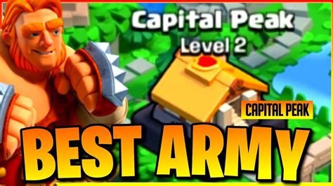 best capital raid army coc